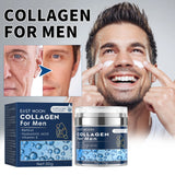 East Moon-Crème au collagène anti-déformable pour homme, estompe les marques d'acné, nettoie les points noirs, hydrate en douceur