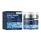East Moon-Crème au collagène anti-déformable pour homme, estompe les marques d'acné, nettoie les points noirs, hydrate en douceur