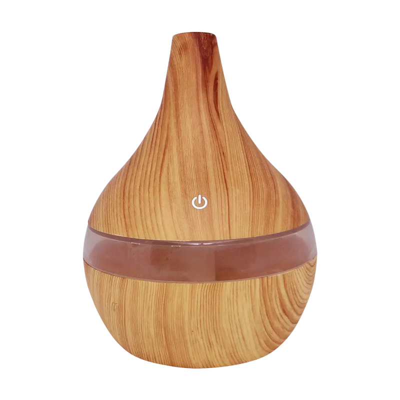 Diffuseur & humidificateur d'huiles essentielles aspect bois clair