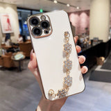 Coque iPhone strass & cristaux — Protection all-inclusive glamour toutes séries