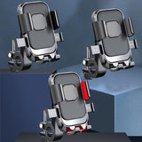 Support téléphone vélo & moto — Fixation antichoc avec protection