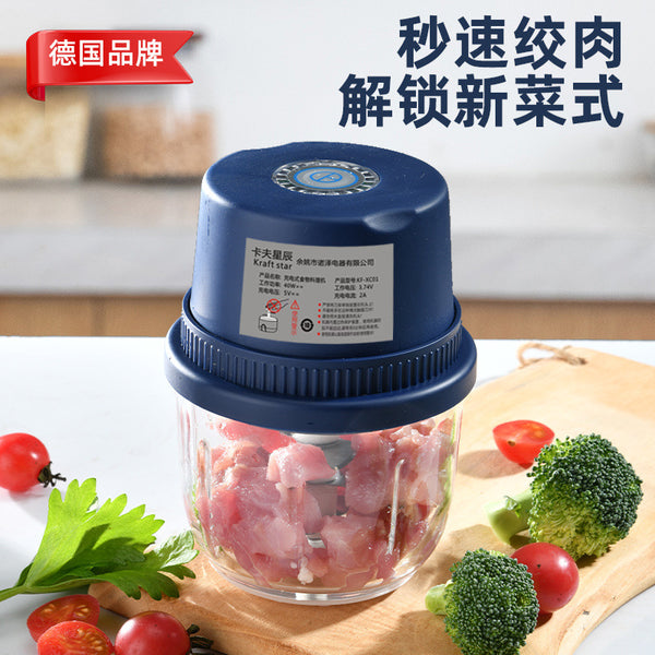 Hachoir électrique sans fil — Ail, poivre, viande & épices hachoir cuisine multifonction