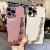 Coque iPhone strass & cristaux — Protection all-inclusive glamour toutes séries