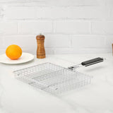 Panier grill barbecue pliable multifonction — Grille poisson, poulet, maïs & légumes  Description :