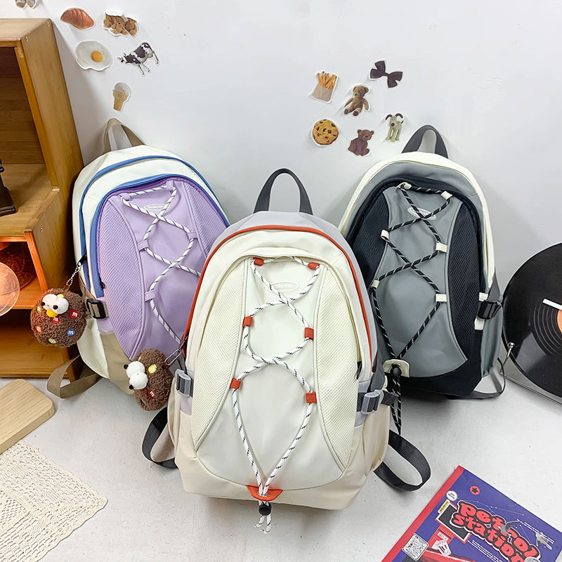 Outdoor Sports Bag Female College Students High School Students Junior High School Travel Large Capacity Backpack Computer Backpack Big small size