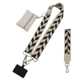 Mini-pochette détachable de la bandoulière