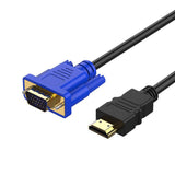 Câble adaptateur HDMI vers VGA — Convertisseur HD pour PC, DVD & télévision