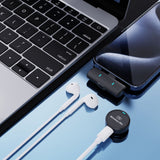 Micro cravate sans fil magnétique — 1 émetteur 2 récepteurs pour smartphone