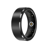 Bague connectée intelligente posée avec son chargeur