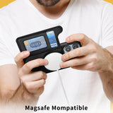 Coque iPhone Premium — Cuir avec porte-carte & compatibilité MagSafe