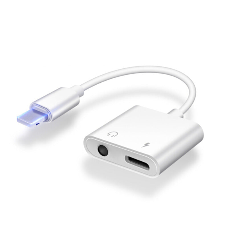 Adaptateur 2-en-1 iPhone — Lightning + jack 3.5mm charge & audio simultanés