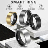 Bague connectée intelligente S1 — Suivi sommeil, fréquence cardiaque & SpO2 étanche 5ATM