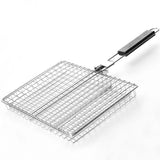 Panier grill barbecue pliable multifonction — Grille poisson, poulet, maïs & légumes  Description :