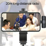 Micro cravate sans fil mini K1 — Enregistrement audio & vidéo portable