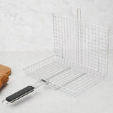 Panier grill barbecue pliable multifonction — Grille poisson, poulet, maïs & légumes  Description :