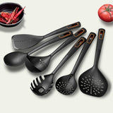 Kit ustensiles barbecue camping inox — Couteau, fourchette, cuillère & spatule coffret cadeau