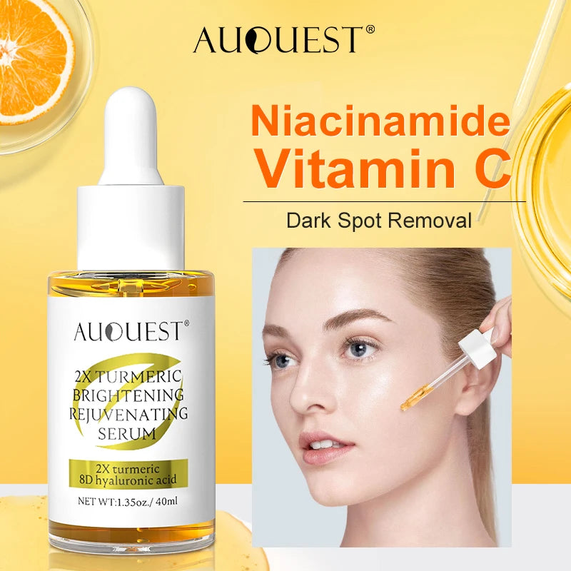 Sérum Niacinamide pour le visage, vitamine C, blanchissant, dissolvant de taches foncées, acide hyaluronique, Essence hydratante, soins pour la peau, 40ml