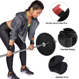 Sangles de tirage avec crochets — Support poignet musculation homme & femme