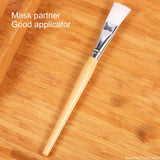 Outils de soins de la peau du visage, brosses pour masque, brosse à cheveux en laine de fibres douces, applicateur de masque en Gel de boue, soins de la peau, beauté du visage, cosmétique, soins de la peau