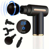 Pistolet de massage musculaire professionnel 99 vitesses — Masseur nuque & dos percussif