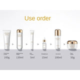 Ensemble de soins pour la peau réparateur, crème pour le visage, nettoyant, toner, crème pour les yeux, sérum de levure Niacinamide, hydratant, éclaircissant, contrôle du sébum, soins de la peau, 6 pièces