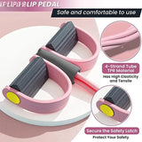 Bandes de résistance 4 tubes avec pédale — Tirage élastique abdos, taille & bras