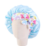 Bonnet de nuit porté par un enfant au coucher