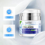 Crème pour le visage au collagène, hydratante, Anti-rides, nourrissante, estompe les ridules, lisse, ferme de la peau, soins pour la peau du visage