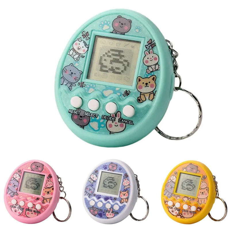 Jeu électronique pour animaux de compagnie, Tamagotchi virtuel en russe, Original, allemand, espagnol, polonais, animaux numériques, jouets pour enfants, Pixel