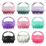 Brosse à shampoing pour Massage du cuir chevelu, pour soins capillaires, brosse de bain en Silicone, douche, peigne à cheveux, boule de bain, éponge, lavage du corps, outil de salle de bain