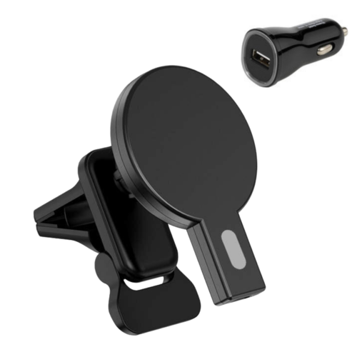 Support voiture magnétique MagSafe avec chargeur, vue principale