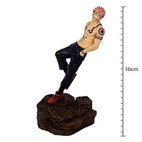 Figurine Sukuna Ryomen — Statue posture de combat Jujutsu Kaisen